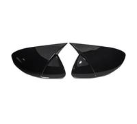 Para Renault Para Captur 2019-2024 Cubierta Para Espejo Retrovisor Lateral Embellecedor Exterior YIJIAVSX(Gloss Black)