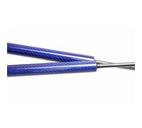 Para Renault Para City K-ZE Para Kwid Para E-Tech Electric 2021-2023 Capó Puntales Amortiguadores Pistones Varillas(Blue carbon fiber)