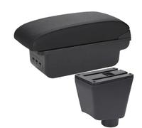 Para Renault Para Clio 3 4 Reposabrazos Compartimento Reposabrazos Para Coche Caja De Almacenamiento Piezas Reequipamiento Accesorios Interiores CFCPKOYOZD(B2 Black line 3USB)