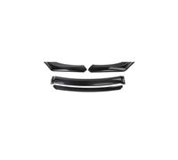 para Renault para Clio para Megane para Duster para Logan para Twingo Parachoques Delantero Deflectores Alerones Divisores Kit De Carrocería Difusor(Glossy Black)