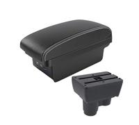 Para Renault Para Duster Dacia 2019 2020 2021 2022 2023 Conjunto De Almacenamiento De La Caja Del Reposabrazos Central Del Automóvil Consola Central Caja de Almacenamiento(Black-B3)
