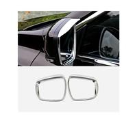 Para Renault Para Kadjar Para Koleos 2016-2019 ABS Cromo Carbono Espejo Retrovisor Coche Bloque Lluvia Ceja Moldura Cubierta Marco 2 Uds(3)