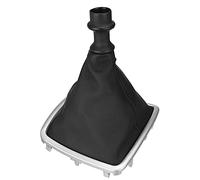 para Renault para Laguna para Mk3 2007-2015 Perilla Cambio Marchas Manual Cubierta Bota Polaina Cuero 6 Palanca Velocidad Manija Bota Gaitor Pomos para Palanca Coche (Color : Shift Collar)
