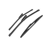Para Renault Para Megane 3 Hatchback Coupe 2008 2009 2010 2011 2012 2013 2014 2015 2016 24 "+ 16" + 14 "limpiaparabrisas Traseros Delanteros Cepillos HETEVSCCK