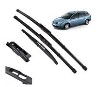 para Renault para Megane Sport Tourer 2006 2007 2008 Limpiaparabrisas Delantero Trasero escobillas Parabrisas Ventana 24'18'10'