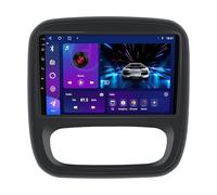 para Renault Trafic 3/ Opel Vivaro B 2014-2018 Android 11 9 Pulgadas Pantalla Táctil Radio De Coche Carplay Android Auto Apoyo HiFi Dab RDS BT GPS Navi DSP FM Am Cámara Trasera SWC(4Core+2G+32G)