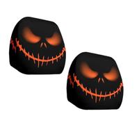 para Reposacabezas Coche Divertida 2 Piezas Y Divertidas De Halloween Para