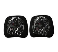para Reposacabezas de Coche s Elásticas Apoyacabezas Delantero Trasero | Pack De 2 Piezas s Halloween Apoyacabezas Coche Para Monovolumen RV Tractor Remolque Camión Automóvil Vehículo Familiar