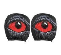 para reposacabezas de poliéster, 26 x 28 cm, 1 par de Fundas elásticas para reposacabezas de Coche, Protector de reposacabezas Respetuoso con la Piel, Accesorio automotriz para protección del