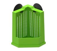 para Reptiles - Tazones de alimentación, Plato de Comida para Gecko | Alimentador para terrario con Ventosa, Plato de alimentación de Esquina para lagartos, Suministros para Mascotas pequeñas