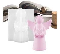 Para resina de ángel - forma de fundición de silicona | Para fundición de decoración de mesa, para profesores de arte apasionados de bricolaje eventos temáticos talleres actividad del fin de semana