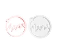 Para resina del día de la madre - Llavero con letra mamá | Molde creativo para manualidades, decoración del hogar, regalo de cumpleaños