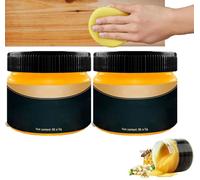 Para restaurador de muebles Bee-fix, cera de abeja, restaurador y protector de madera universal, pulidor de muebles natural y acondicionador para herramientas de madera (2)