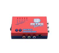 Para RetroScaler2 X AV A HD Converter -Doubler para Consolas de Juegos Retro PS2 N64 NES Dreamcast Saturn MD1 MD2, Rojo