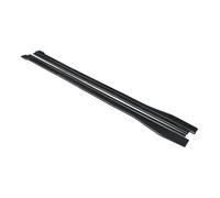 para Rio para K5 2011-2019 Protector De Arañazos Faldones Laterales Extensiones Parachoques Puerta Labio Divisores Winglet Separador Faldón Lateral Automóvil(Carbon Look)