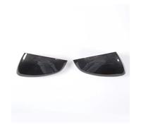 Para Rivian R1S R1T 2022 ABS espejo retrovisor de coche cubierta protectora antiarañazos pegatina embellecedora accesorios Coche Interior Accesorios(Carbon fiber)