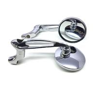 Para RNineT Para R1200GS Para S1000RR Para F800R Para S1000XR Para R1250GS Para Adventure Para F650GS Para G310R Espejos Retrovisores De Motocicleta De 8/10 Mm Espejos Retrovisores Moto(Silver)