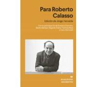 Para Roberto Calasso