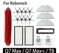 Para Roborock Q7 Max / Q7 Max + / Q7 Plus / T8 accesorios Cepillo Lateral principal filtro Hepa fregona Robot repuestos de aspiradora pcs