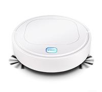 Para robot aspirador inteligente | Barredora automática de piso con función de succión de 1200 Pa | Máquina de limpieza recargable por USB para alfombras de pisos duros del hogar |