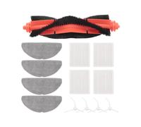 Para Robot Vacuum S20 / D106 Piezas de Repuesto Accesorios Cepillo Lateral Principal Filtro de Paño de Fregona