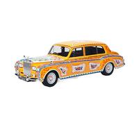 para Rolls Royce Phantom V 1964 Flotador Amarillo Simulación Aleación Coche Modelo Colección 1 18