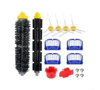 Para Roomba 600 Series Kit de accesorios de repuesto con filtros estilo HEPA y cepillos rodantes, solución de mantenimiento rentable para aspiradoras robots (4)