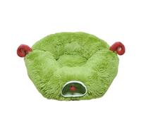 para rosquillas para gatos - Falda desmontable para árbol de Navidad, cálida cama para rosquillas para gatos, para animales domésticos de suave peluche para gatitos, cachorros, conejos