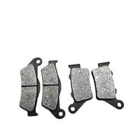 Para Royal Enfield Bullet/Trial 2020 Thunderbird 500 2019-2020 Pastillas De Freno Delanteras Y Traseras Para Motocicleta Pastilla De Freno De Disco(Parte delantera y trasera)