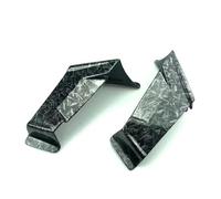 para RS 660 2021 2022 2023 Alerón Delantero Fxed Motocicleta Winglet Aerodinámico Kit De Alas Cubierta carenado(Forging Pattern)