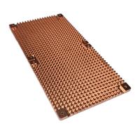 Para RTX 3060 3080 3090 Placa Posterior Disipador de Calor de Cobre Puro Tarjeta GráFica Memoria Radiador Auxiliar 90X180MM (5 Mm)