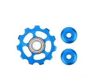 para Rueda Polea Aluminio Ligero 11g para Bicicleta MTB para | Peso mínimo 11g, mejora manejo, estructura sin costuras, durabilidad , colores variados