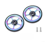 para ruedas Aleación 60mm Bicicleta Plegable CNC Cojinete para | Aleación , diámetro 60mm, cojinetes CNC, reducción fricción, estable(Colorful Two)