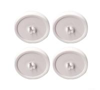 para ruedas Cesta Lavavajillas Instalación para fácil Sin Herramientas(4) | Pack de 8 unidades, plástico , para fácil instalación, cesta inferior, para movimiento fluido