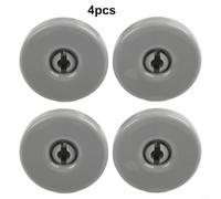 para ruedas para repuesto Cesta para baja Lavavajillas 40x40x8mm | Compatibilidad total con para zanussi, para electrolux, para aeg, para fácil instalación sin herramientas, restaura movilidad