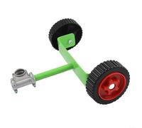 para ruedas para soporte Desbrozadora Ajustables Eje 26-28mm(28cm auxiliary wheel)