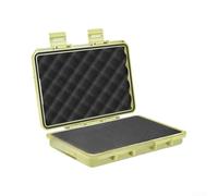 para rugged Plastic Instrument Case Waterproof Dustproof para(Yellow) | Waterproof design, dust para proof protection, sturdy construction, camera lens safe, travel ready