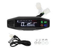 Para Ruso KR200 Universal RPM Medidor De Motocicleta Velocímetro Digital Odómetro Instrumento Sensor Conjunto Tacómetro