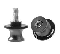 Para S SV650 S99 2000 2001 2002-2023 2024 Deslizador De Carretes Basculante, Protector Deslizante Tornillos Soporte 8MM(Gris)