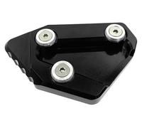 para S&uzuki GSXR1000 2009-2015 Almohadilla para Pata De Cabra De Motocicleta Ampliadora De Pata De Cabra Duradera Extensión para Pata De Cabra Placa De Soporte Motocicleta(Negro)