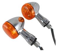 para S&uzuki para B&oulevard M109R VRZ1800 2006-2013 Luz Indicadora De Señal De Giro Delantera De 3 Cables Color Ámbar para Motocicleta Intermitentes Moto