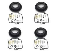 Para S&uzuki Para Katana 1100 GSX1100F 1991 1992 1993 Kit Reconstrucción Reparación Carburador Motocicleta Piezas Repuesto Sistema Combustible Carburador Reparación Kit(4 Set B)