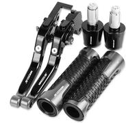 para S1000RR 2010-2014 Manetas de Freno y Embrague para Motocicleta Puños Antideslizantes para Manillar Extremos(Gray)