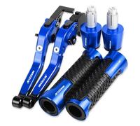para S1000RR 2010-2014 Manetas de Freno y Embrague para Motocicleta Puños Antideslizantes para Manillar Extremos(Blue3)