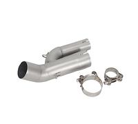 Para S1000RR 2017 2018 Deslizamiento En El Silenciador De Escape De La Motocicleta Accesorios De Escape De Tubería De Enlace Medio(1)