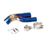 Para S1000RR 2017 2018 S 1000 RR S1000RR 17 18 Tubo De Enlace Medio Del Silenciador De Escape De Motocicleta Deslizante(Type C)
