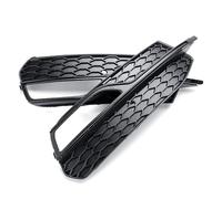 Para S3 A3 Para S-Line 2013-2017 8V3807682L Rejilla Inferior Para Faros Antiniebla Delanteros(Pair Glossy Black)