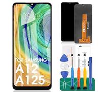 para Samsung Galaxy A12 Pantalla de Repuesto para Samsung A12 Pantalla LCD A125 SM-A125F digitalizador táctil SM-A125M Montaje con SM-A125U,SM-A125N Kits de reparación(no Compatible con A12 Nacho)