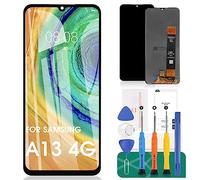 para Samsung Galaxy A13 4G Pantalla LCD para Samsung A13 reemplazo de Pantalla para Galaxy A13 Touch A137 A135 digitalizador sin Marco (Negro)