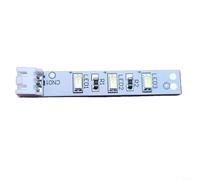 Para Samsung Refrigerador LED Tira de Luz DA41-00519R Pieza de repuesto 12V Barra de iluminación interior para refrigerador Samsung Fácil de instalar Energía Eficiente Iluminación brillante 65x10mm